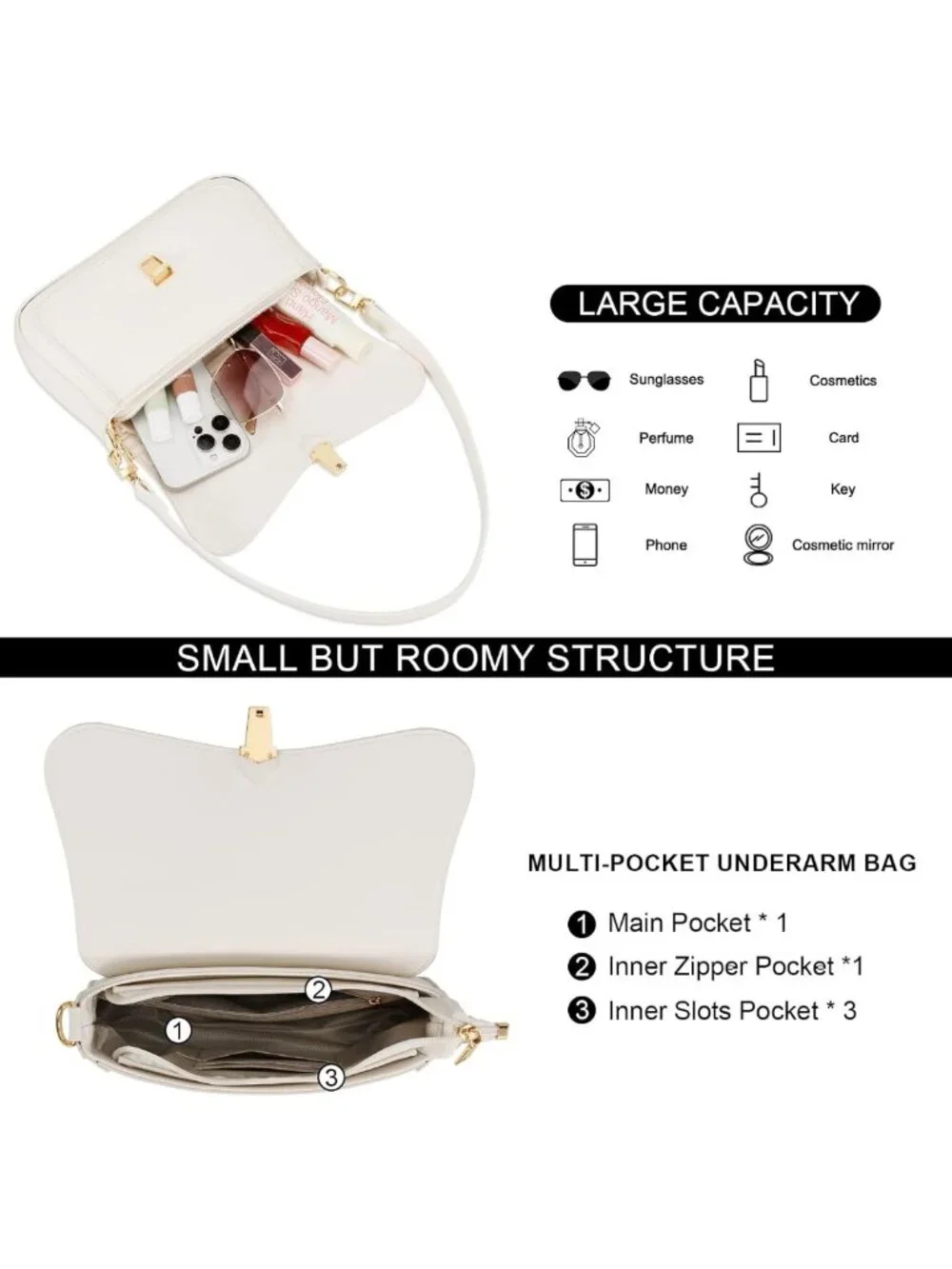 Cute Mini Hobo Shoulder Bag for Women | Trendy Retro Crossbody Clutch with